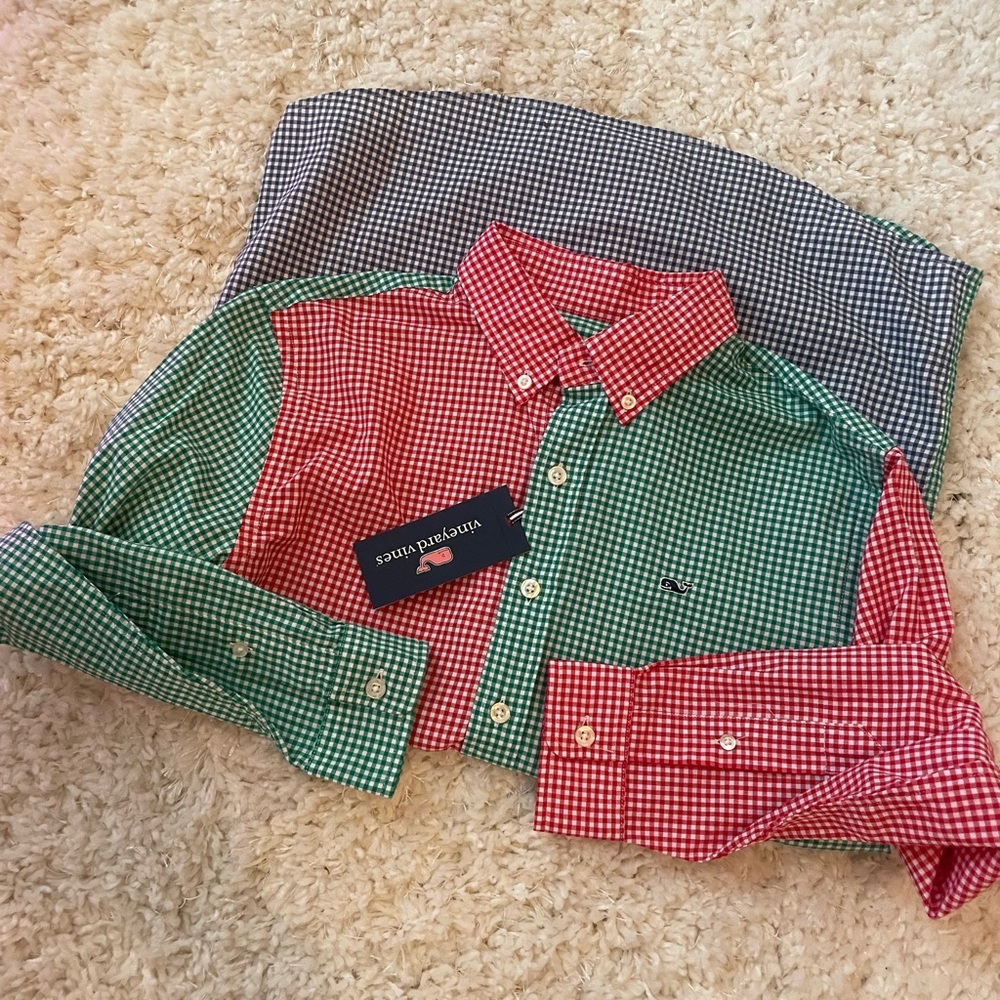 NWT Vineyard Vines Boys Button Down